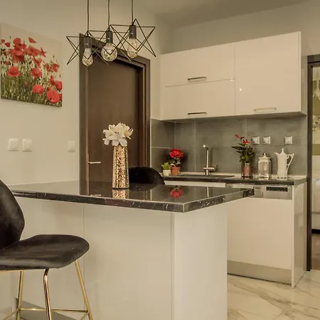 公寓 Eva's Luxurious Penthouse #mitropoleos6 塞萨洛尼基