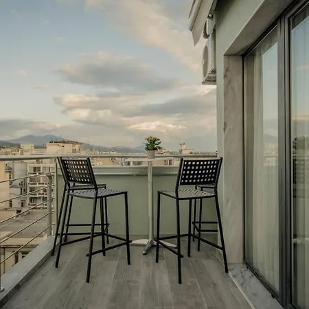 公寓 Eva's Luxurious Penthouse #mitropoleos6 *