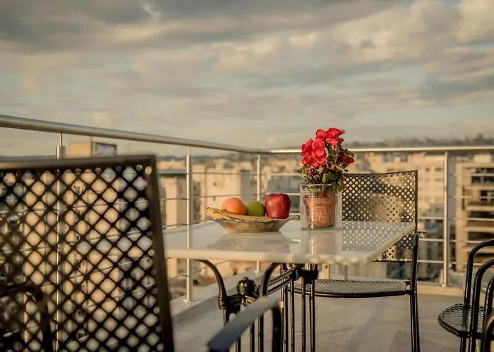 Eva's Luxurious Penthouse #mitropoleos6 Appartement